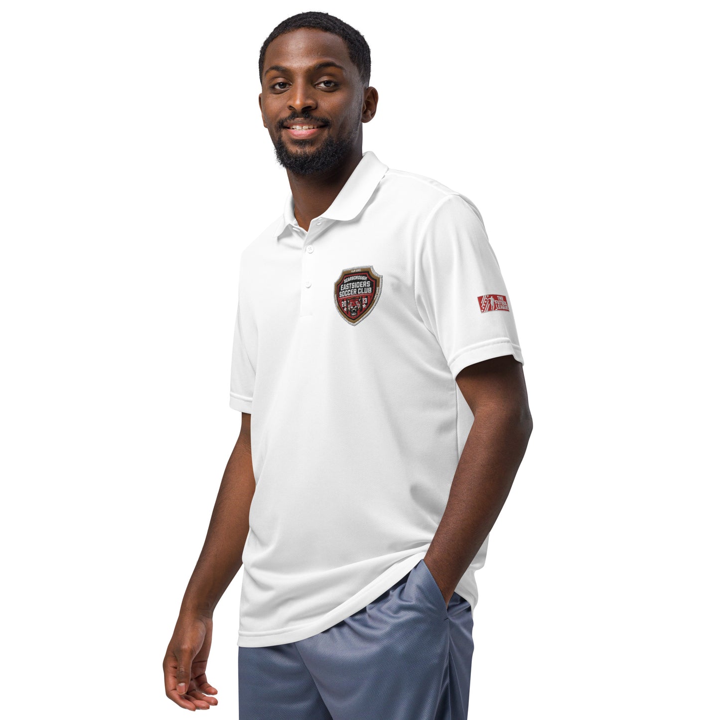 FLYWLKR SPORTS X EASTSIDERS SC adidas sport polo