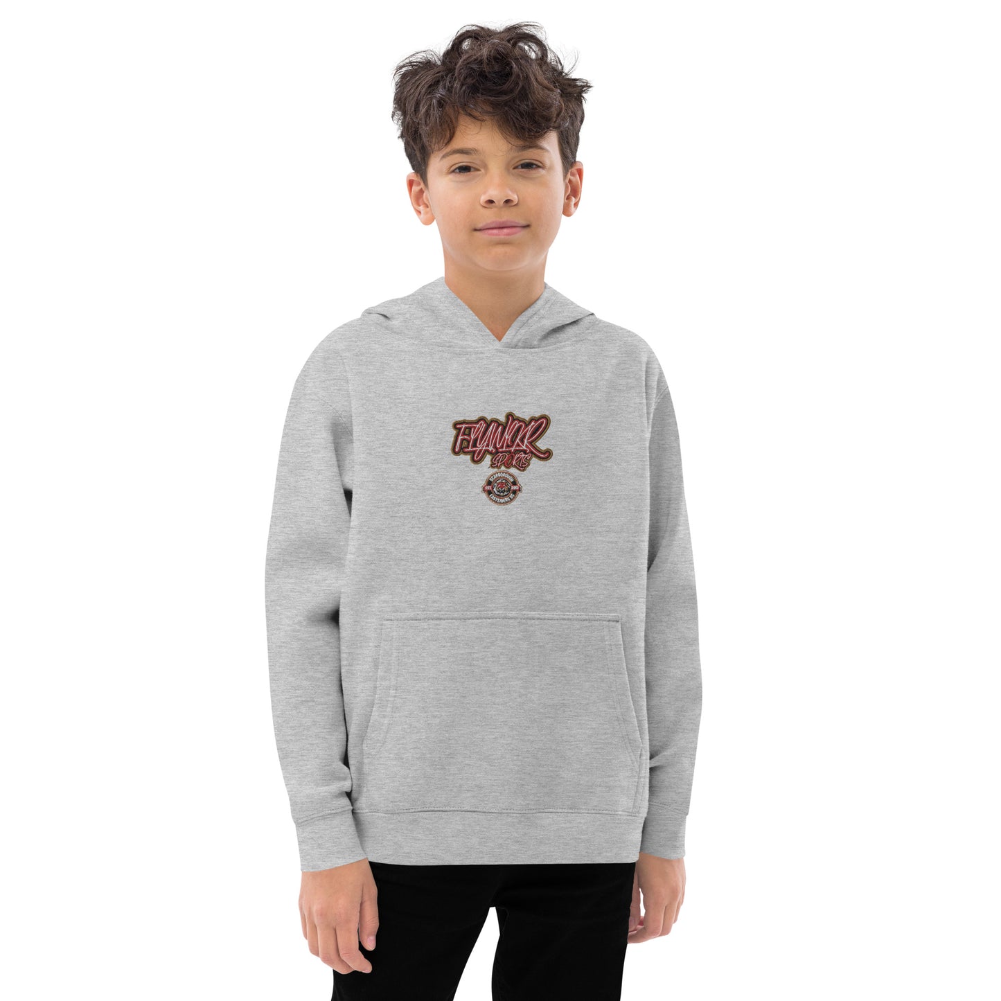 FLYWLKR SPORTS X EASTSIDERS SC (RED LOGO) Kids fleece hoodie