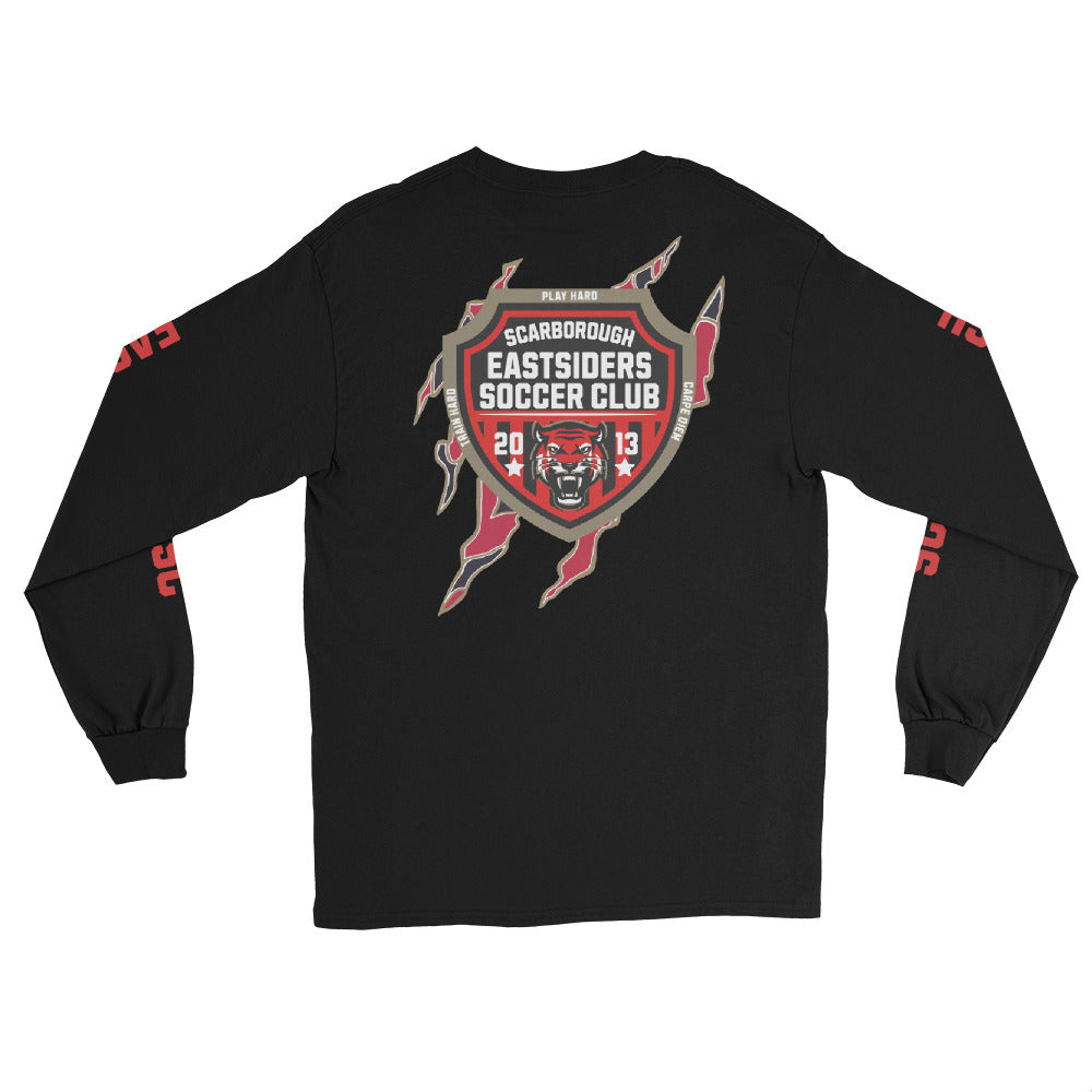 FLYWLKR SPORTS X EASTSIDERS SC (RED LOGO) Men’s Long Sleeve Shirt