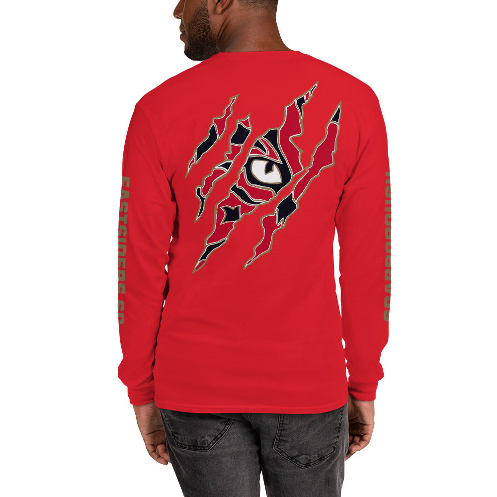 FLYWLKR SPORTS X EASTSIDERS SC (RED LOGO) Men’s Long Sleeve Shirt