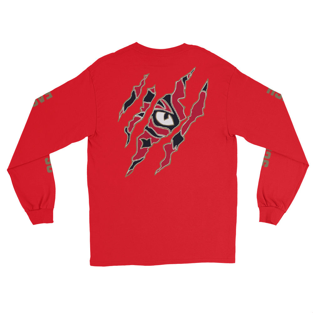 FLYWLKR SPORTS X EASTSIDERS SC (RED LOGO) Men’s Long Sleeve Shirt