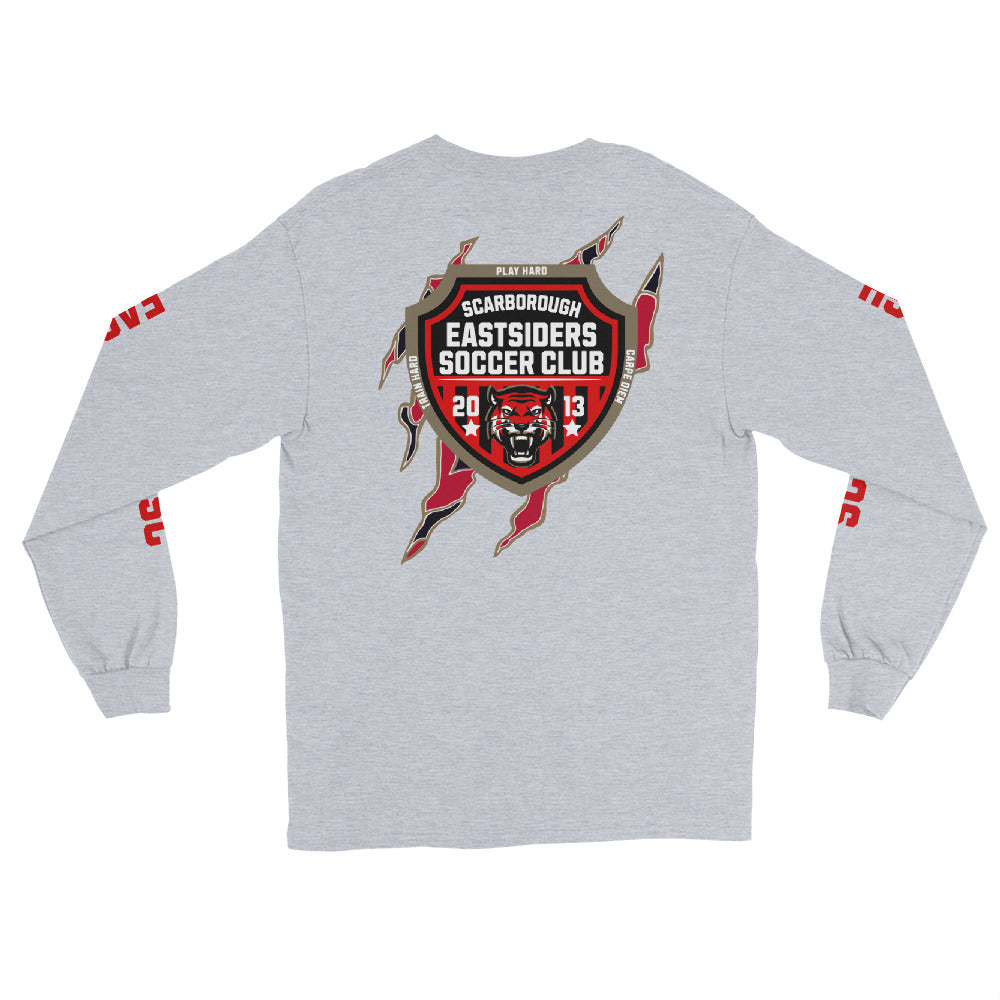 FLYWLKR SPORTS X EASTSIDERS SC (RED LOGO) Men’s Long Sleeve Shirt