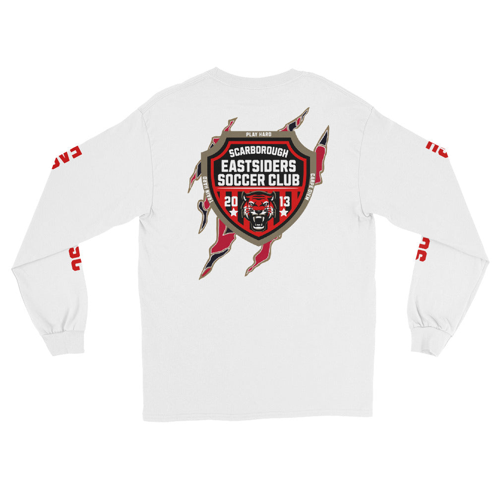 FLYWLKR SPORTS X EASTSIDERS SC (RED LOGO) Men’s Long Sleeve Shirt