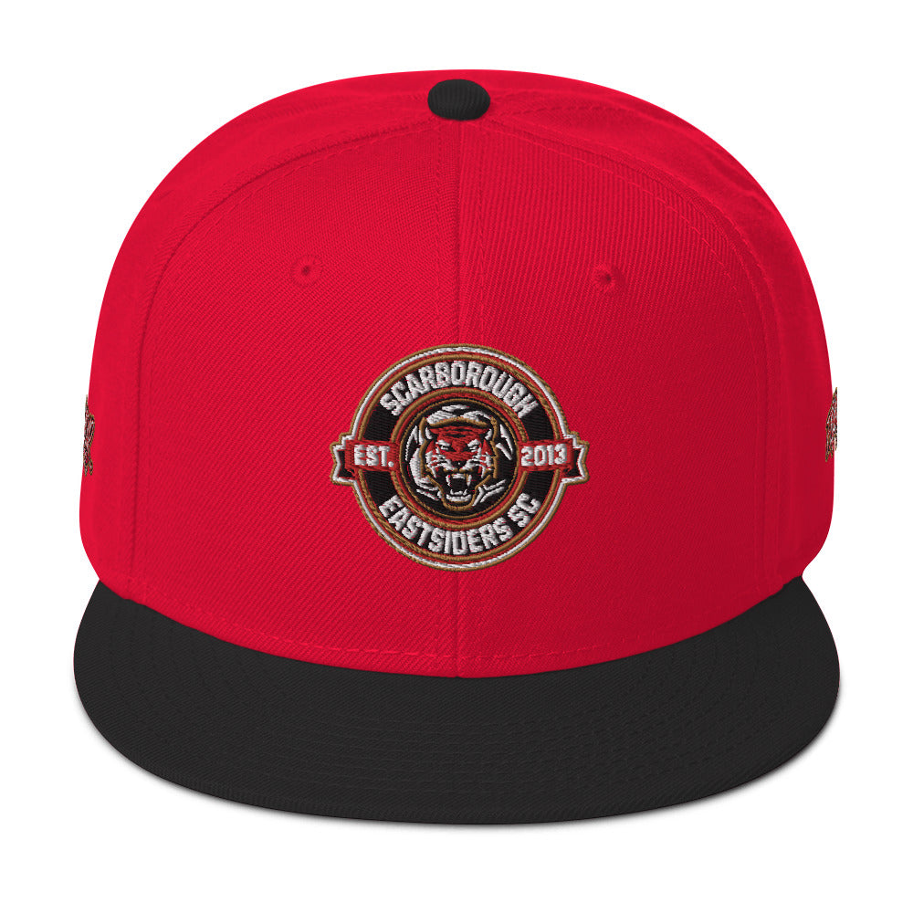 FLYWLKR SPORTS X EASTSIDERS SC (RED LOGO) Snapback Hat