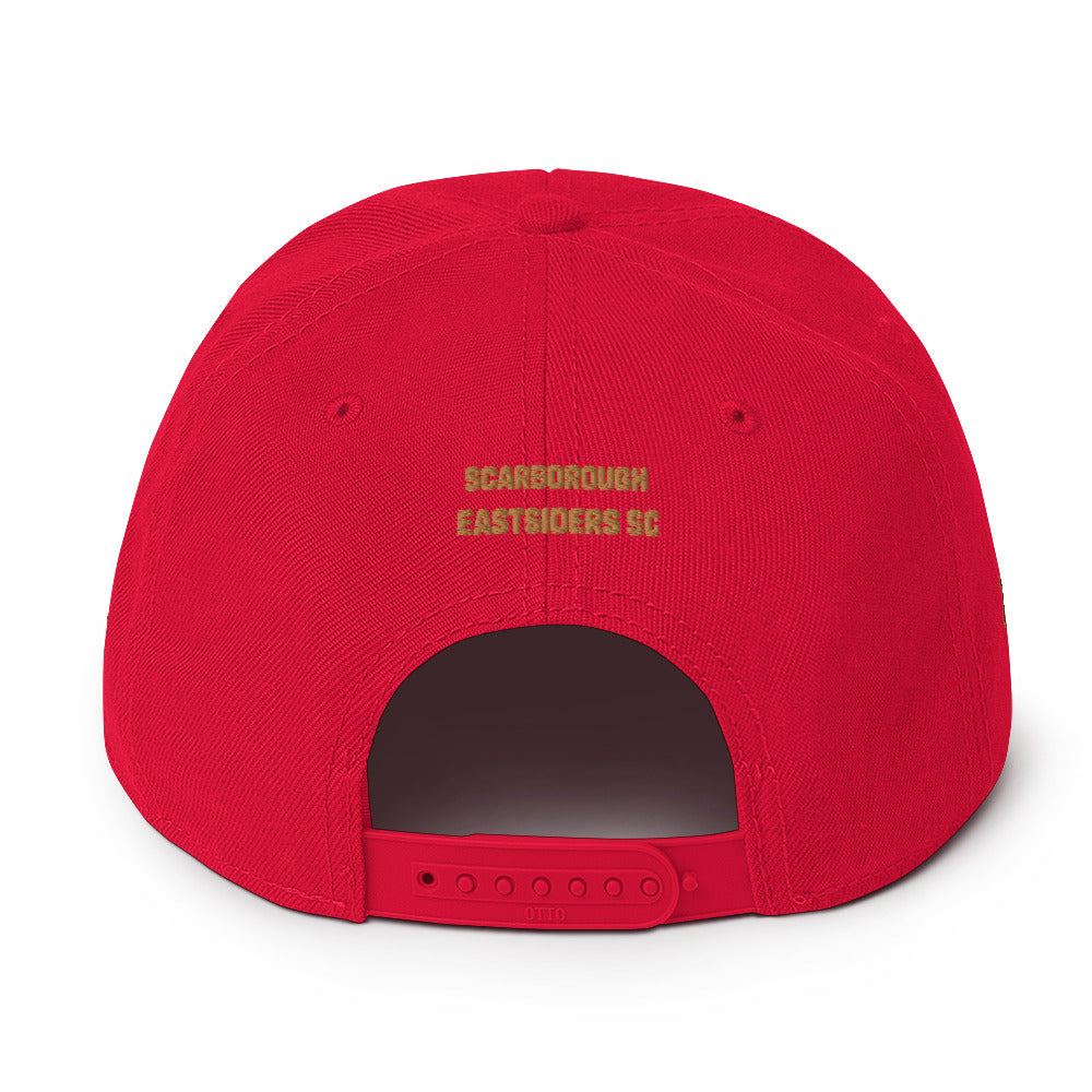 FLYWLKR SPORTS X EASTSIDERS SC (RED LOGO) Snapback Hat