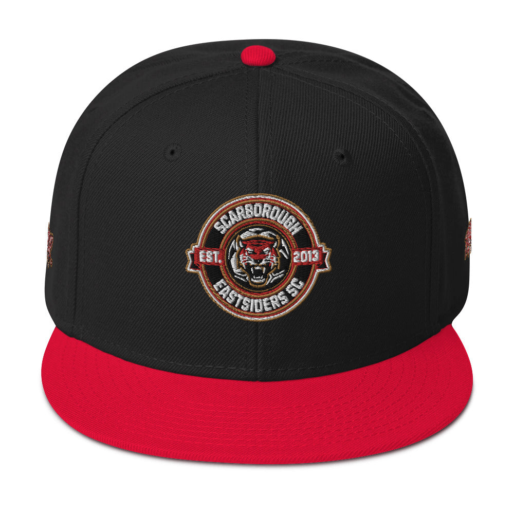 FLYWLKR SPORTS X EASTSIDERS SC (RED LOGO) Snapback Hat