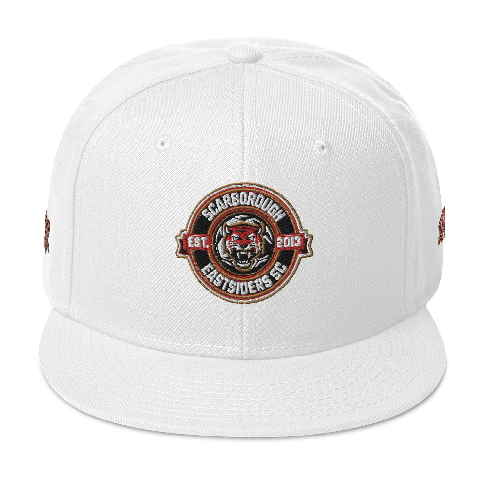 FLYWLKR SPORTS X EASTSIDERS SC (RED LOGO) Snapback Hat