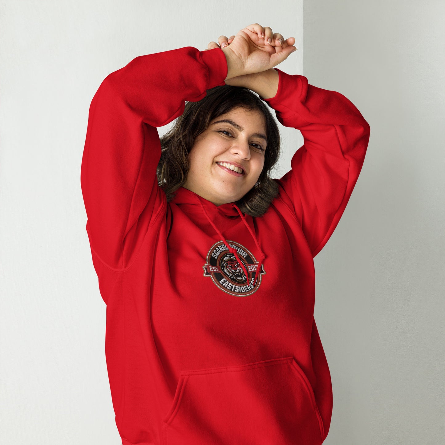 FLYWLKR SPORTS X EASTSIDERS SC (RED LOGO) Unisex Hoodie