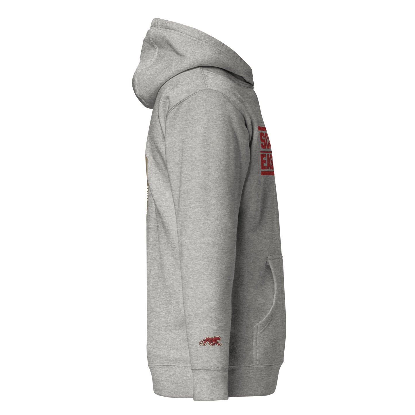 FLYWLKR X EASTSIDERS SC "STRIPED" (RED LOGO) Unisex Hoodie