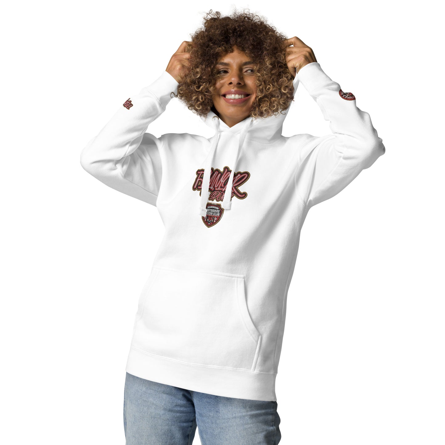 FLYWLKR SPORTS X EASTSIDERS SC (RED LOGO) Unisex Hoodie