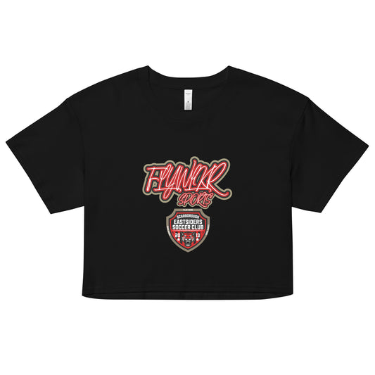 FLYWLKR SPORTS X EASTSIDERS SC (RED LOGO) Women’s crop top